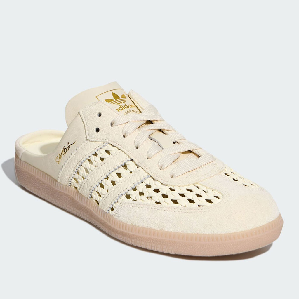 adidas Samba Mule Woven Basketweave Cream White (Women's)