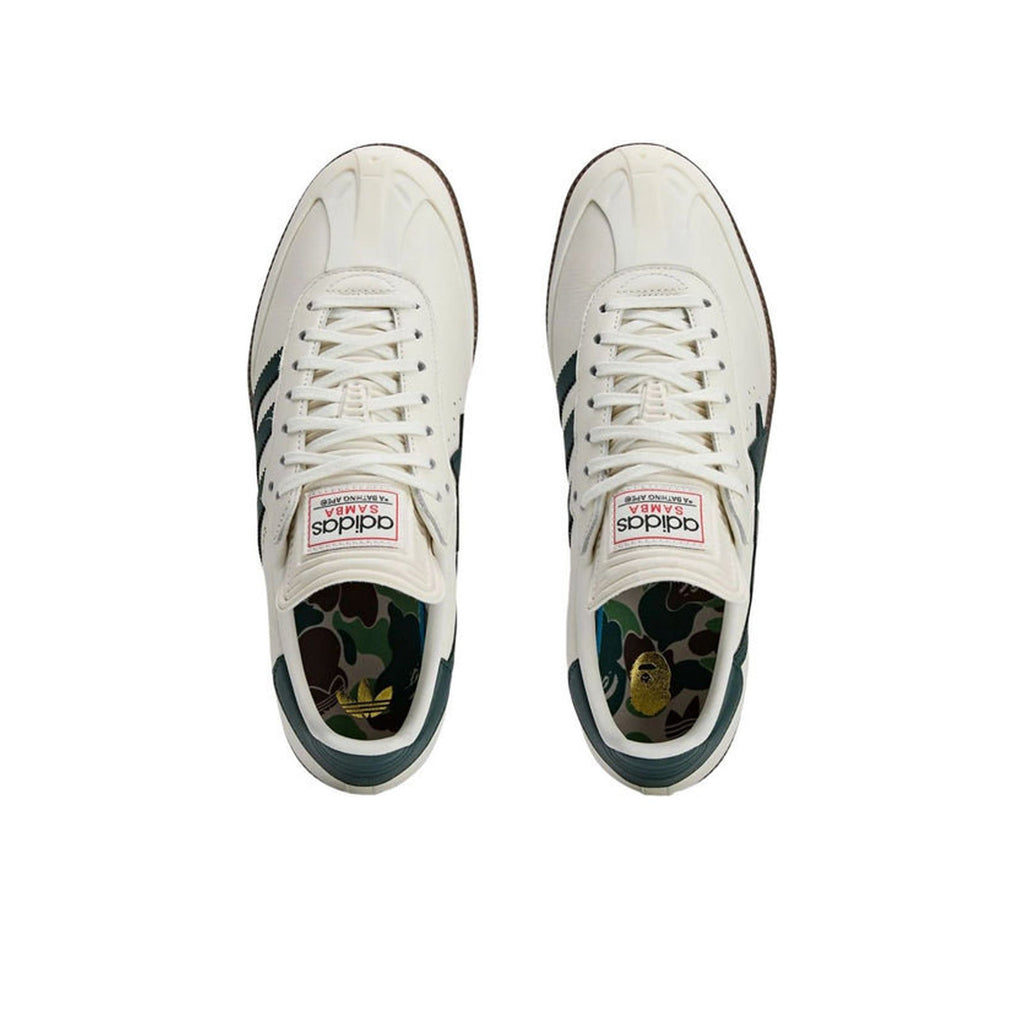 Adidas x A Bathing Ape Samba 'White Forest'