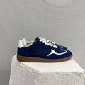 Alohas 490 Rife Sheen Blue Leather Sneakers