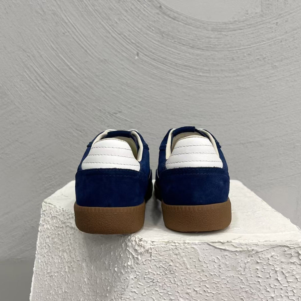 Alohas 490 Rife Sheen Blue Leather Sneakers