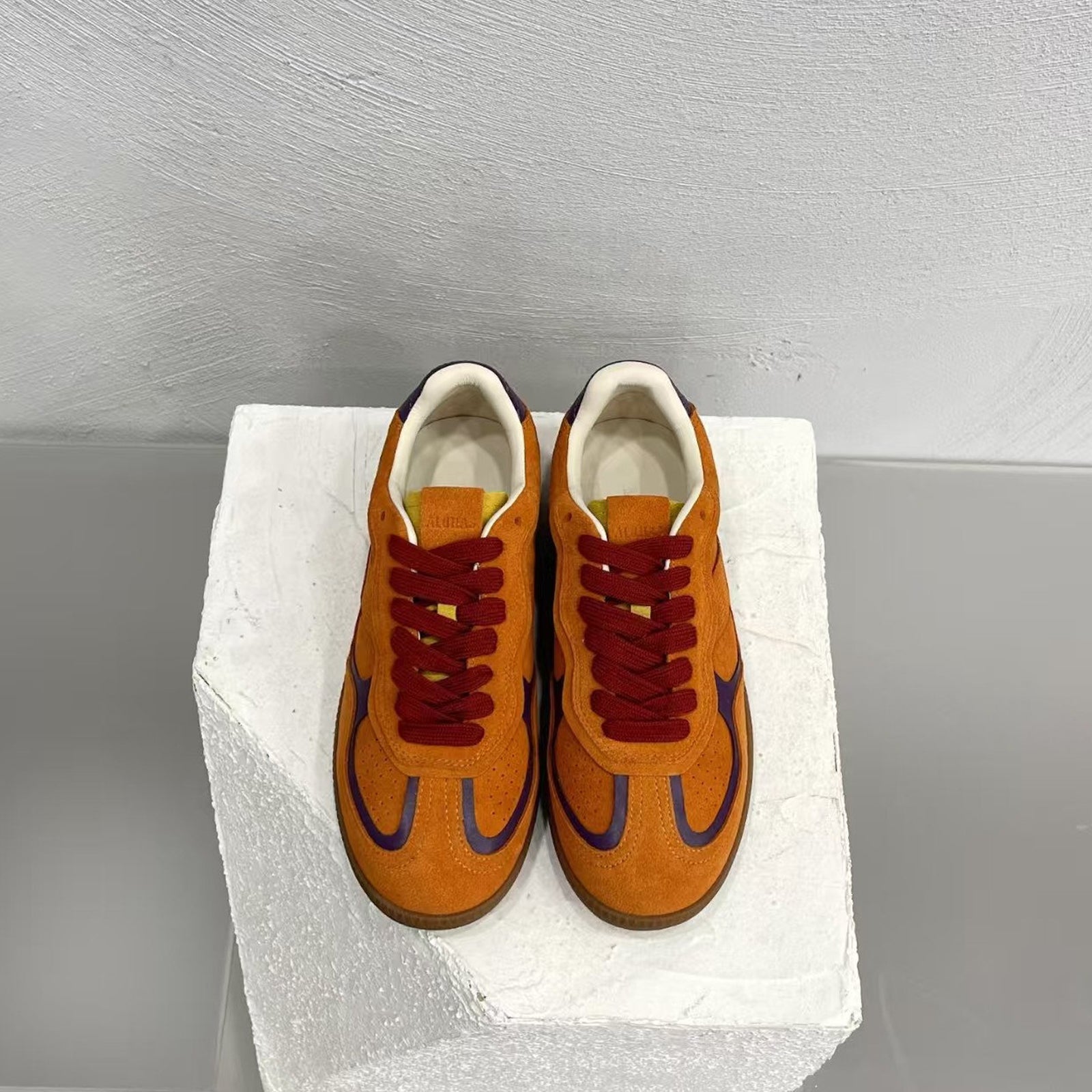 Alohas Tb490 Rife Sneakers Orange Suede