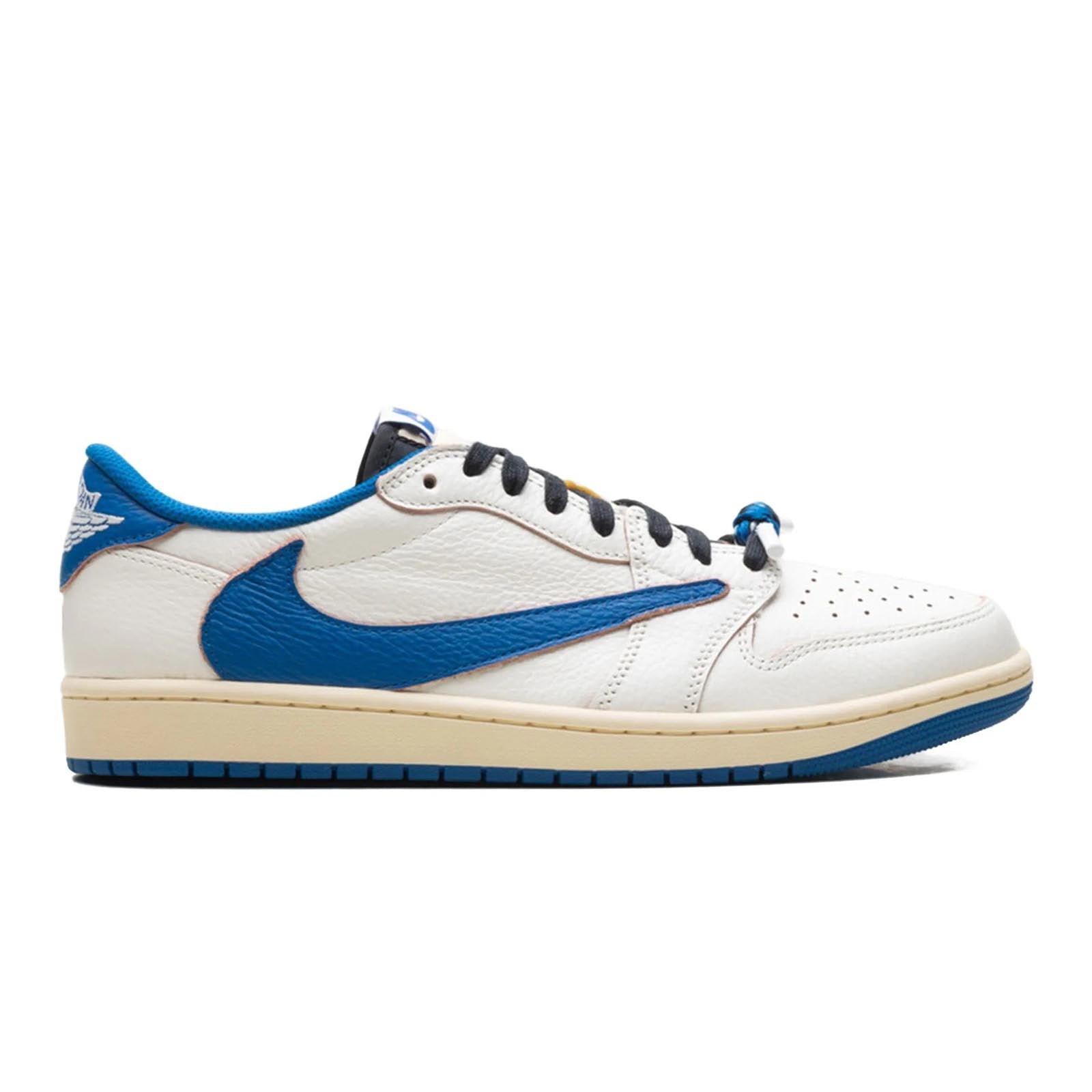 Air Jordan 1 Low x Travis Scott x Fragment 'Sail Military Blue'