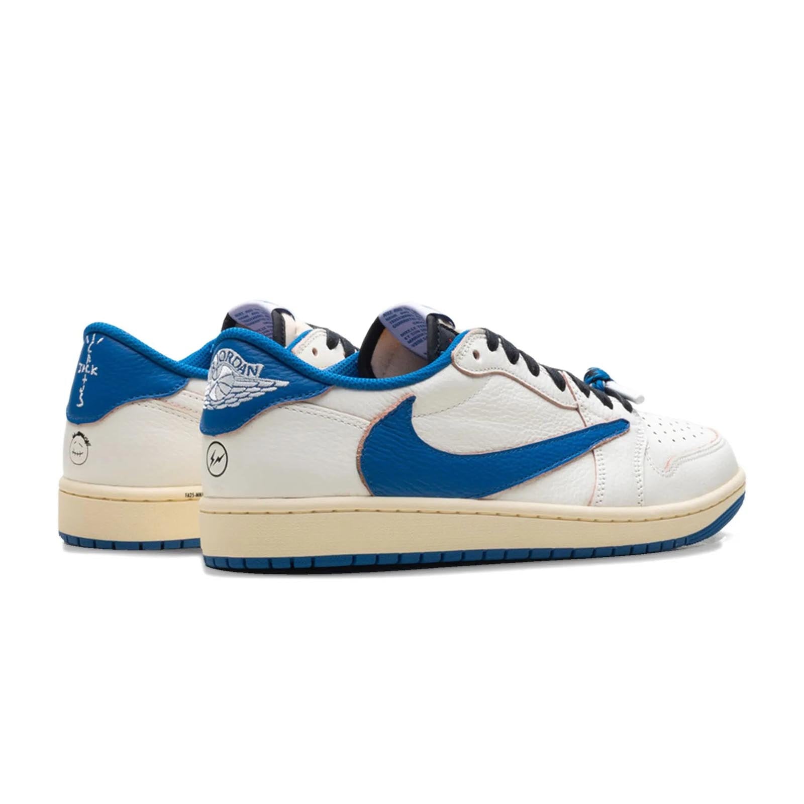 Air Jordan 1 Low x Travis Scott x Fragment 'Sail Military Blue'