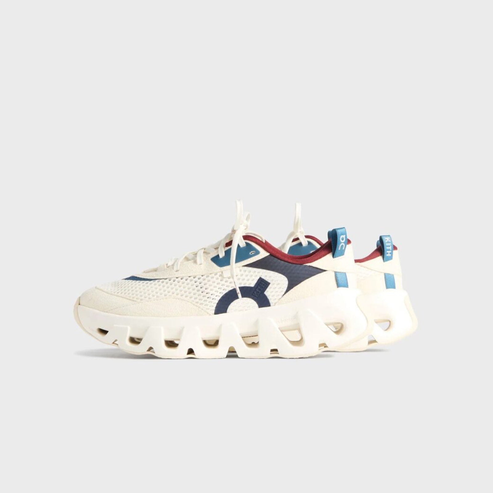 On Running K-Tech 2 Kith White Real Teal