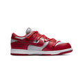 Off-White x Nike Dunk Low Red Grey