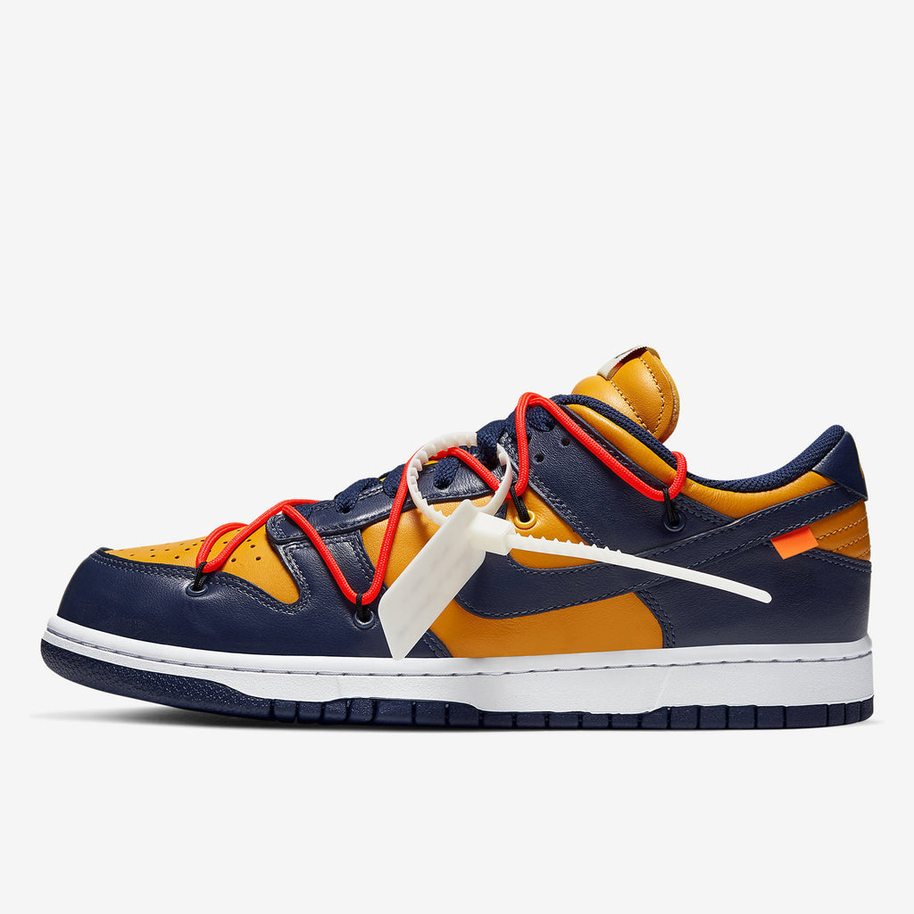 Nike x Off-White Dunk Low 'University Gold'