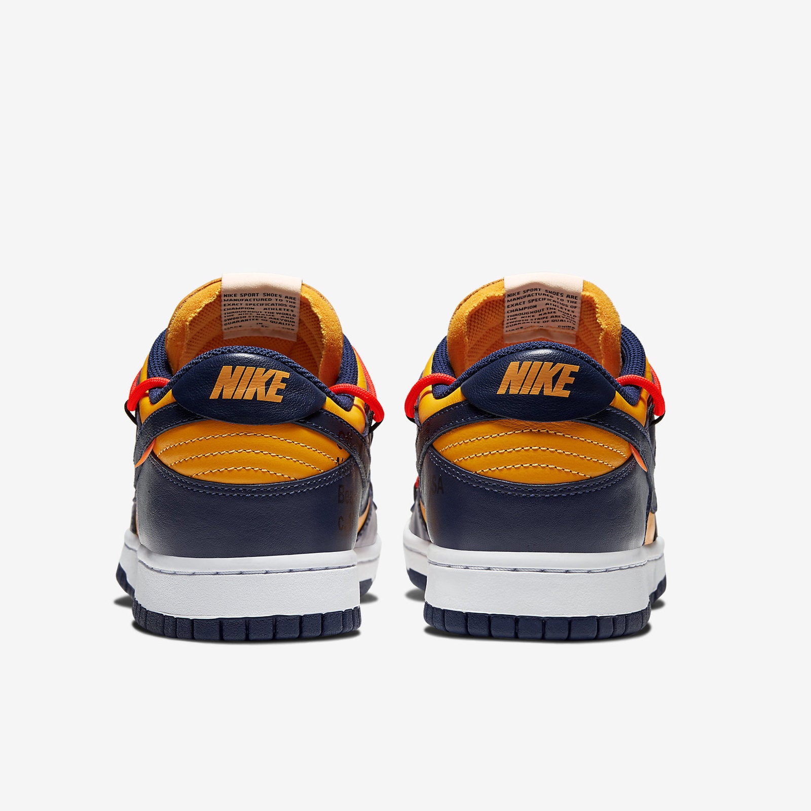 Nike x Off-White Dunk Low 'University Gold'