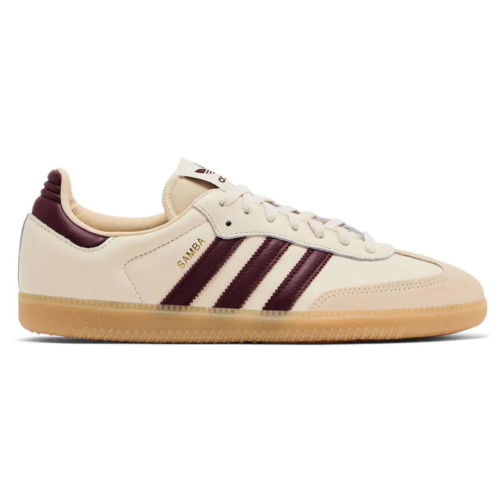 Adidas Samba OG 'Wonder White Shadow Red' (JS3830)