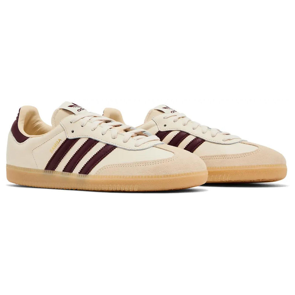Adidas Samba OG 'Wonder White Shadow Red' (JS3830)