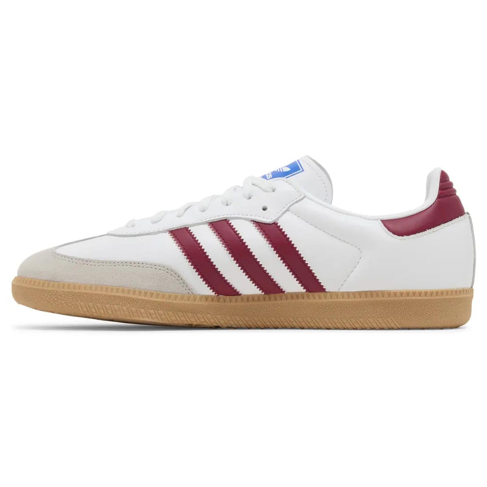 Adidas Samba OG 'White Burgundy Gum' (IF3813)