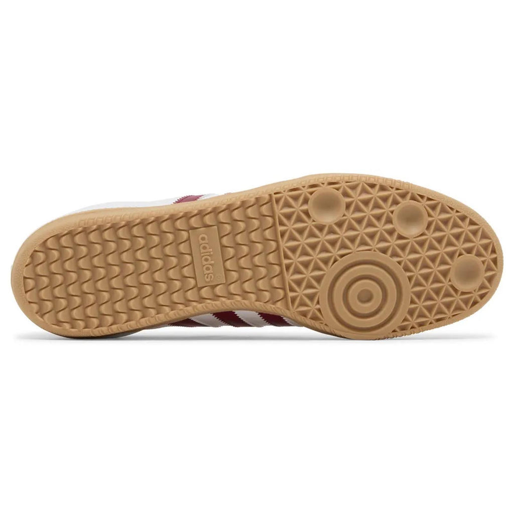 Adidas Samba OG 'White Burgundy Gum' (IF3813)