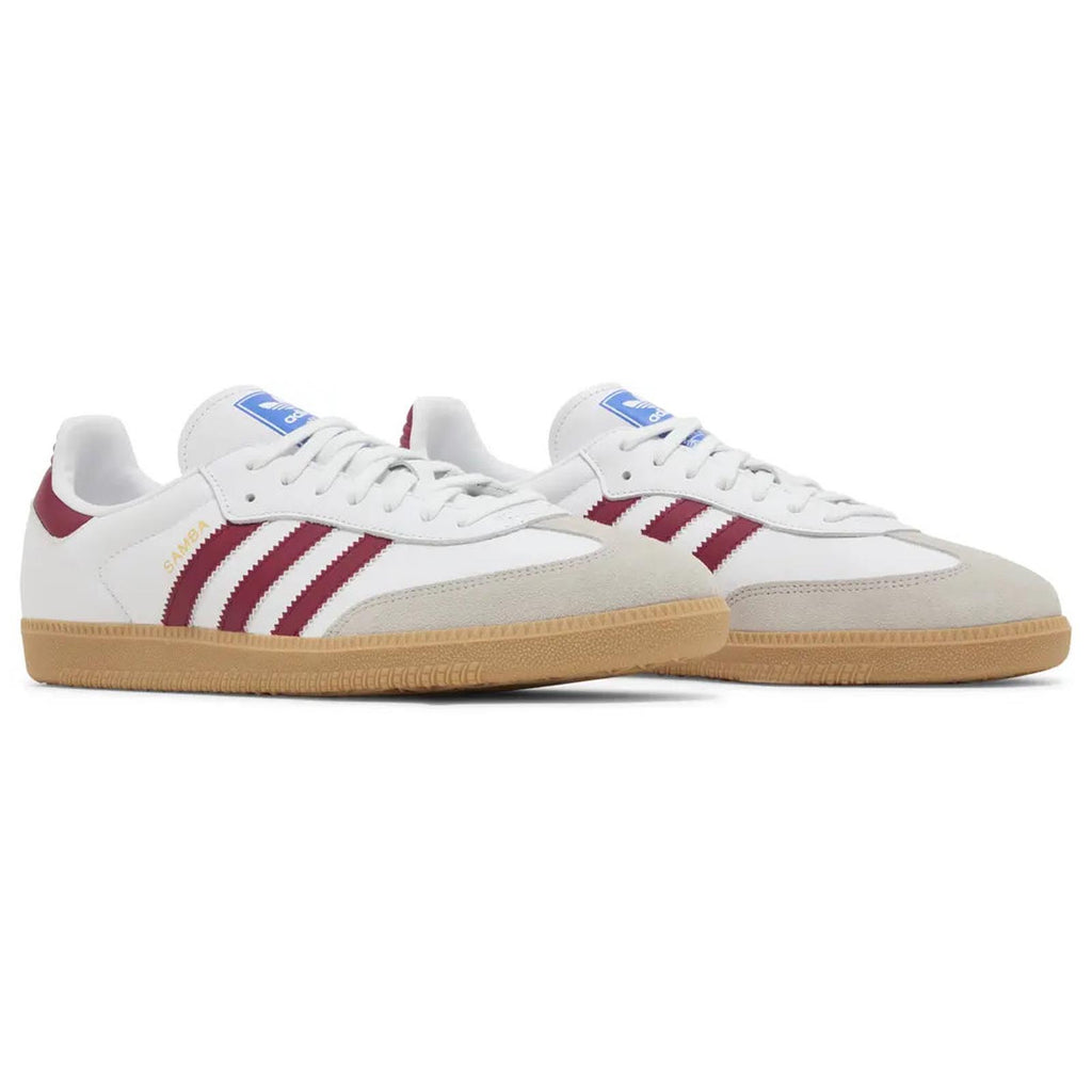 Adidas Samba OG 'White Burgundy Gum' (IF3813)